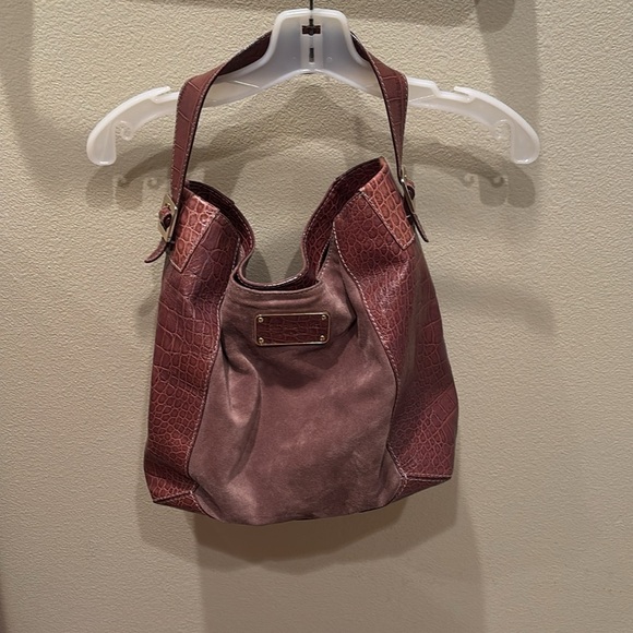 Kate Spade suede and leather Elegant Brown Shoulder Bag - Picture 3 of 9